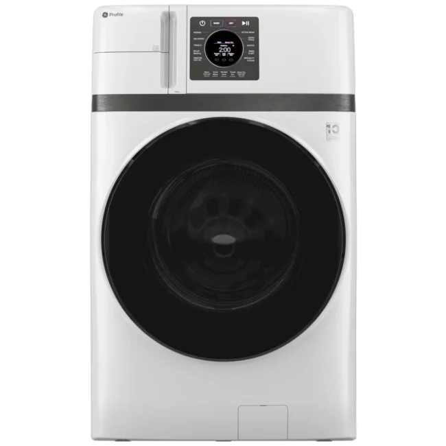 GE Profile 2-in-1 Washer-Dryer, White, 28-inch, 4.6 cu. ft., Ventless UltraFast Heat Pump – PFQ83HSHWWW