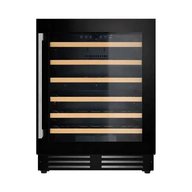Cellier à vin Wine Cell’R noir 24 pouces, 46 bouteilles, double zone – WC46FGDZ3