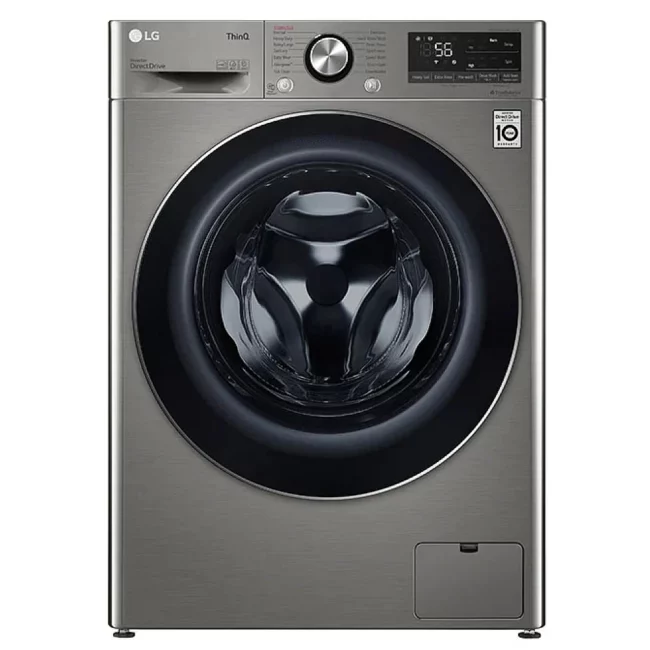 LG Front Load Washer, Graphite, 24-inch, Steam – WM1455HPA