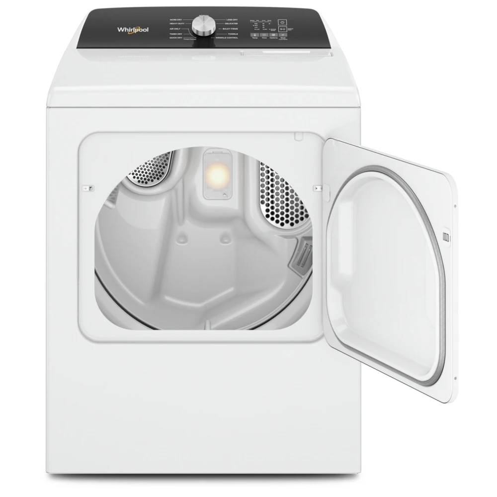 Ensemble laveuse-sécheuse Whirlpool blanc 28 pouces, 5,3 + 7,0 pi³ – WTW5020SW & YWED5010LW - Image 2