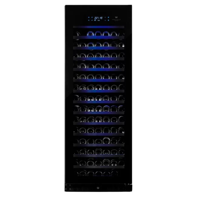 Cellier Wine Cell'R Black Pearl – 194 bouteilles, 1 zone, noir – WC194FGB7