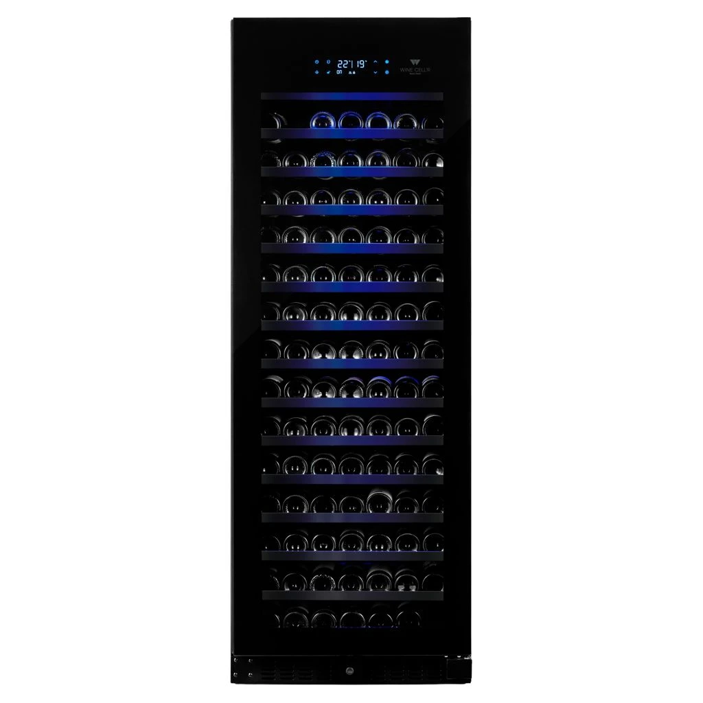 Wine Cellar Wine Cell'R Black Pearl - 194 bottles, 1 zone, black - WC194FGB7