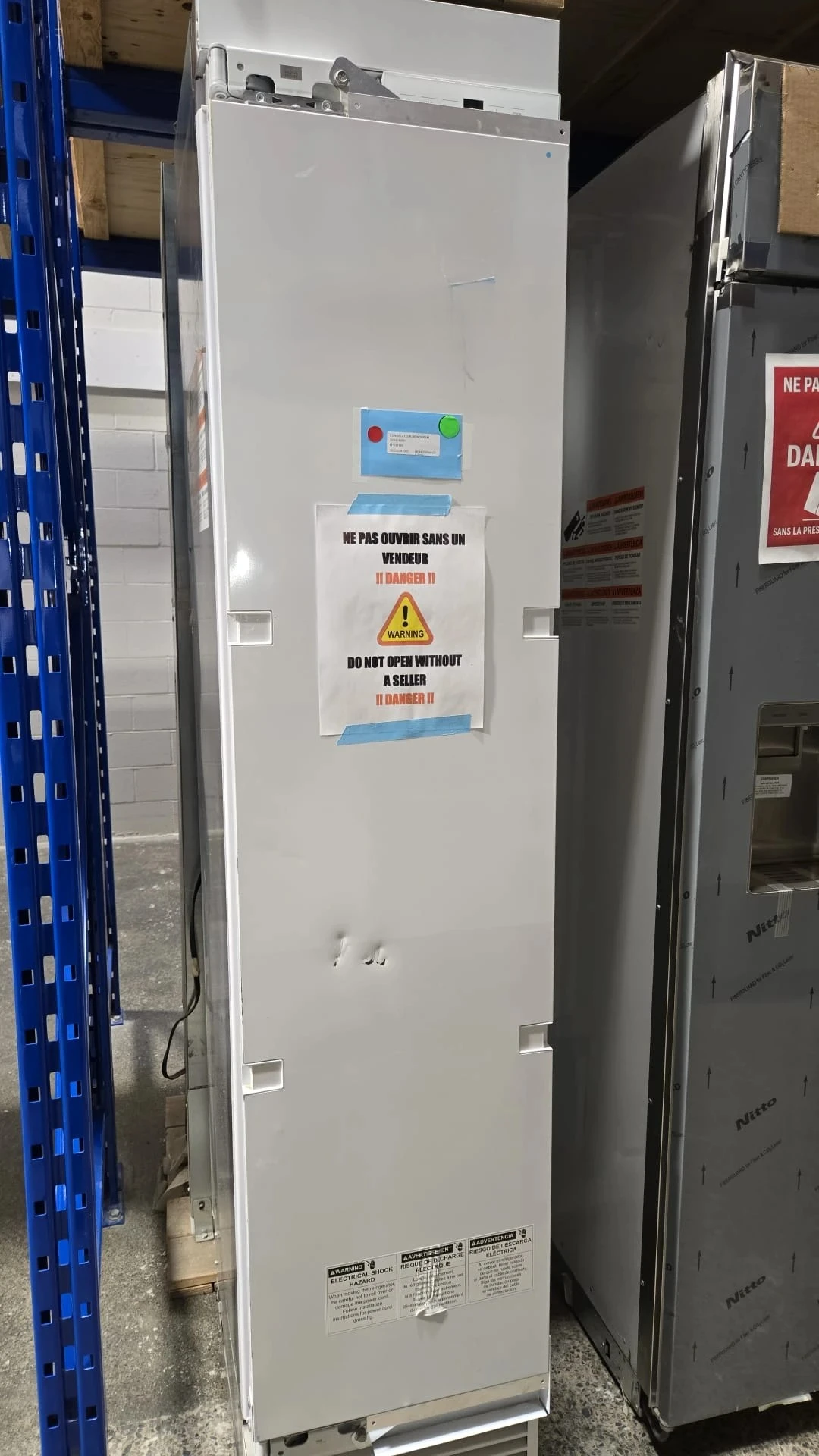 Congélateur Monogram encastrable 18 pouces, 8,4 pi³, panneau personnalisable – ZIF181NBRII – Image 6