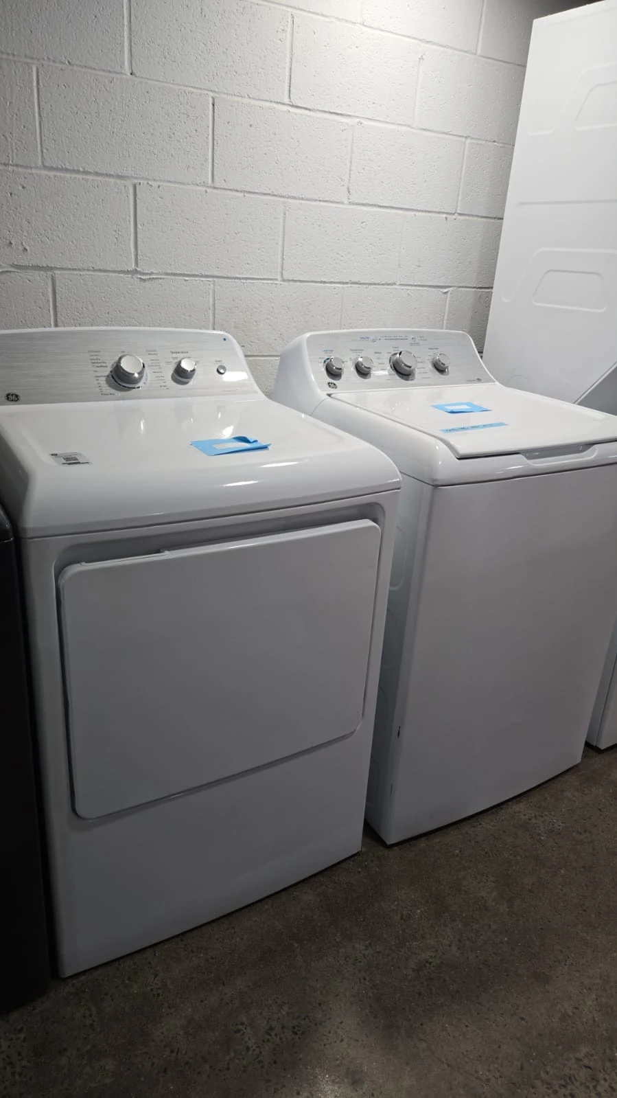 Ensemble laveuse-sécheuse GE – laveuse 4,9 pi³ & sécheuse électrique 7,2 pi³, blanc – GTW451BMRWS & GTD40EBMRWS - Image 3