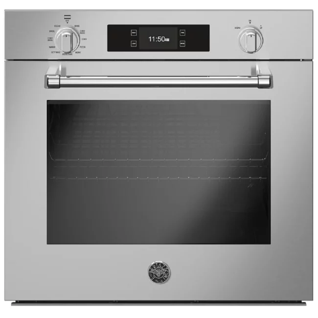 Bertazzoni built-in oven - 30 inch, 4.1 cu. ft., convection, stainless steel - MAST30FSEXT