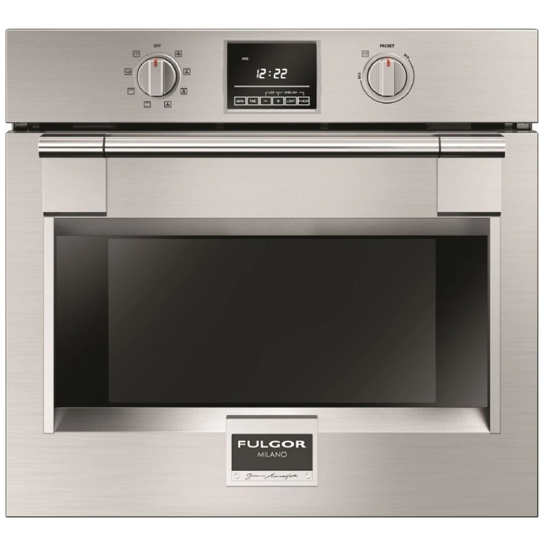 Four encastré Fulgor Milano – 30 pouces, 4,4 pi³, convection, inox – F6PSP30S1