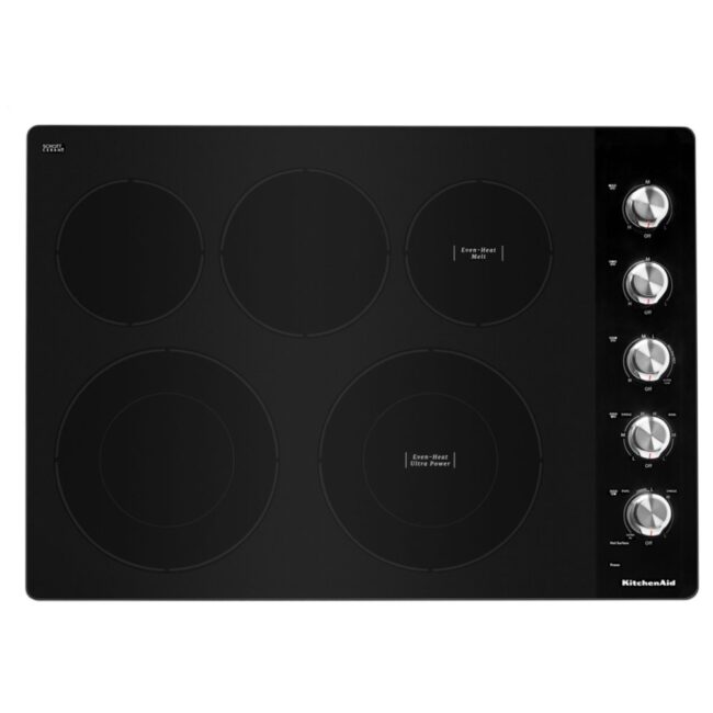 Plaque de cuisson électrique KitchenAid acier inoxydable 30 pouces – KCES550HSS